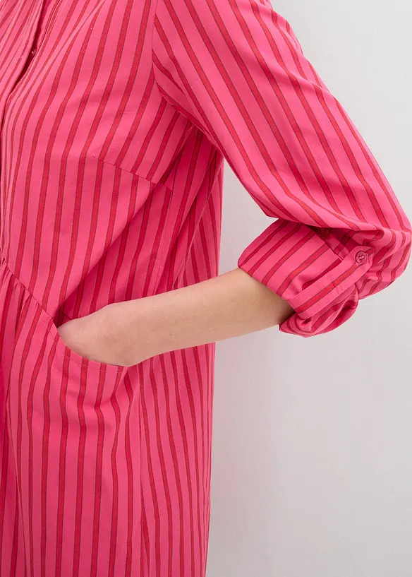 Skjortekjole i 100% bomull, bonprix