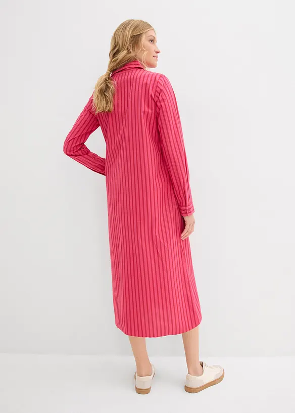 Skjortekjole i 100% bomull, bonprix