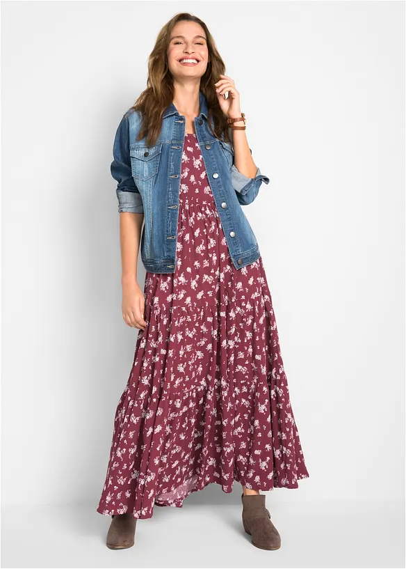 Kjole i 100% bomull, bonprix