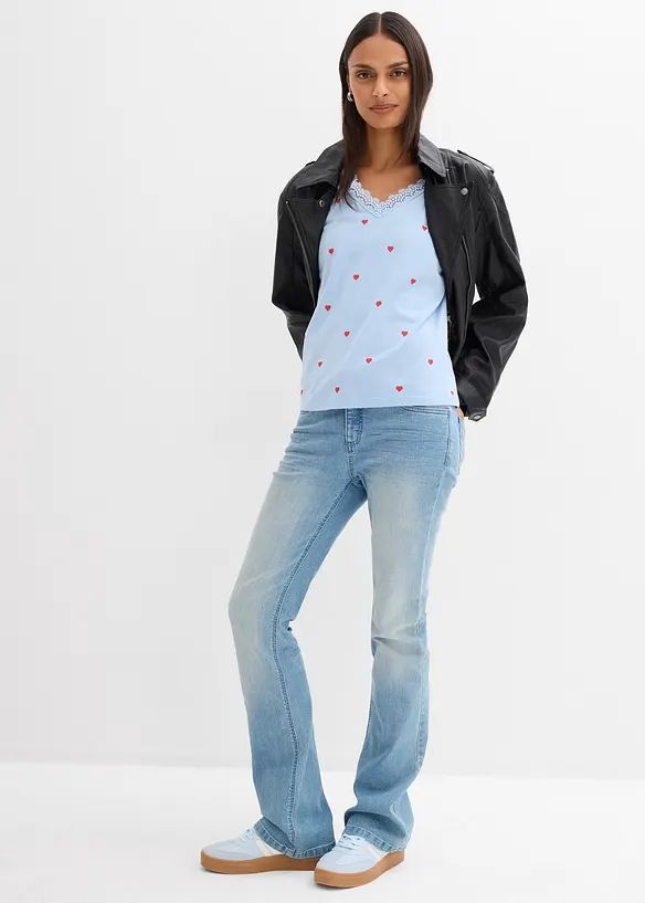 Topp i 100% bomull, bonprix