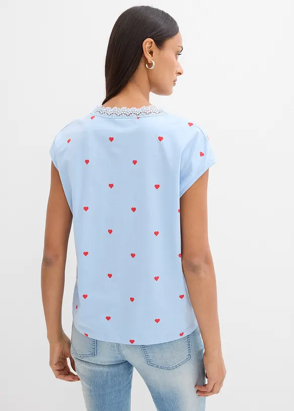 Topp i 100% bomull, bonprix