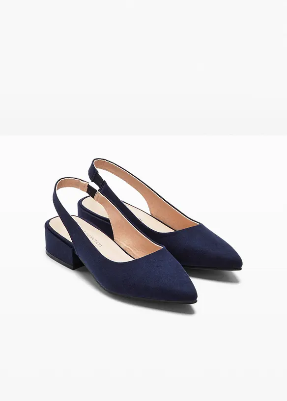 Slingbacks med flat h&aelig;l, bonprix