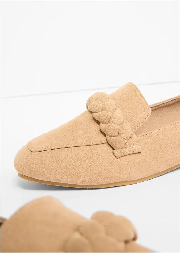 Loafers med flettedetalj, bonprix