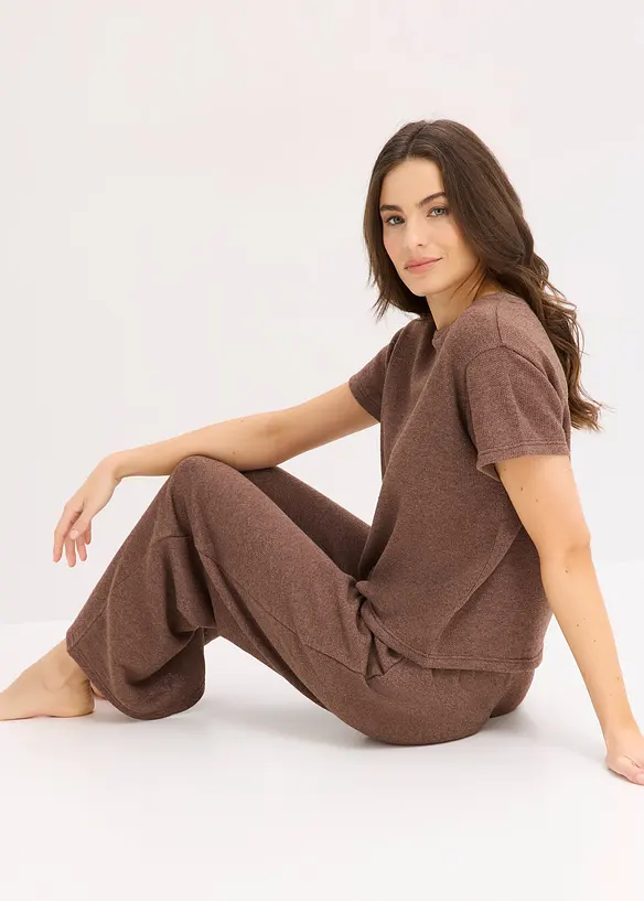 Kosedress i mykt, strukturert materiale, bonprix