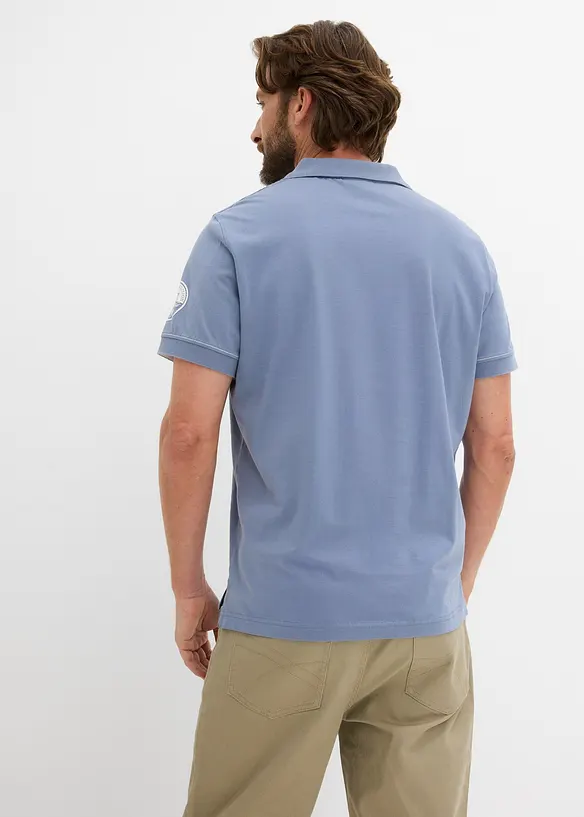 Poloskjorte i jersey, bonprix