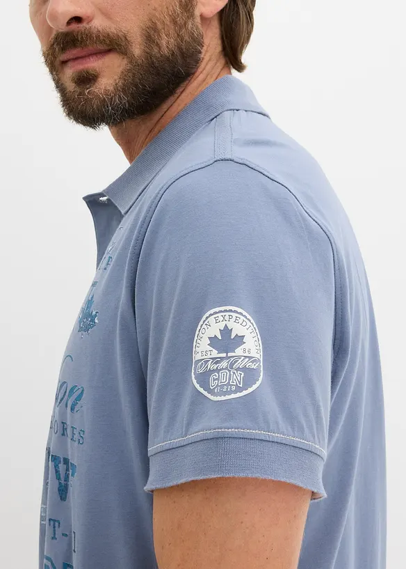 Poloskjorte i jersey, bonprix