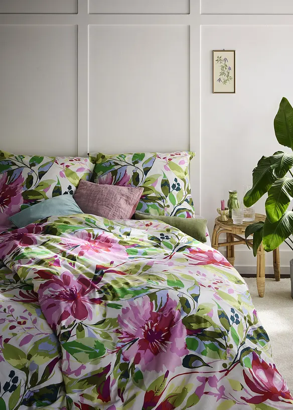 Sengesett i bomullsmiks, bonprix