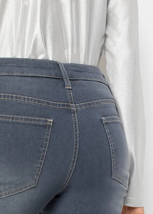 Skinny-jeans Low Waist med stjernedesign, bonprix