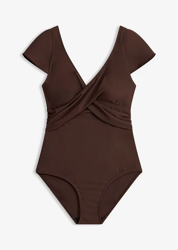 Shape-badedrakt i omslagsstil, lett formende, bonprix