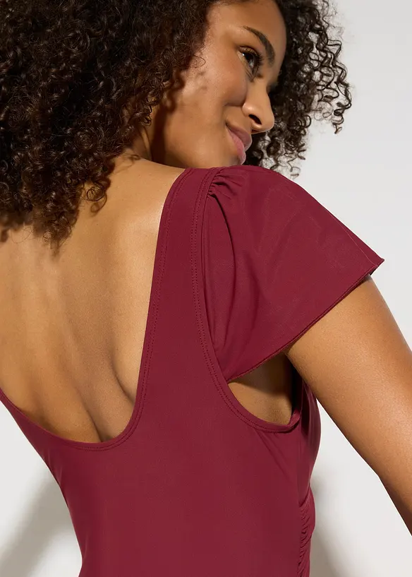 Shape-badedrakt i omslagsstil, lett formende, bonprix