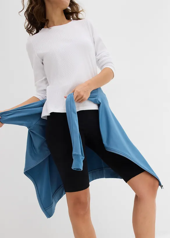 Sykkelbukse med lange ben (2-pack), bonprix