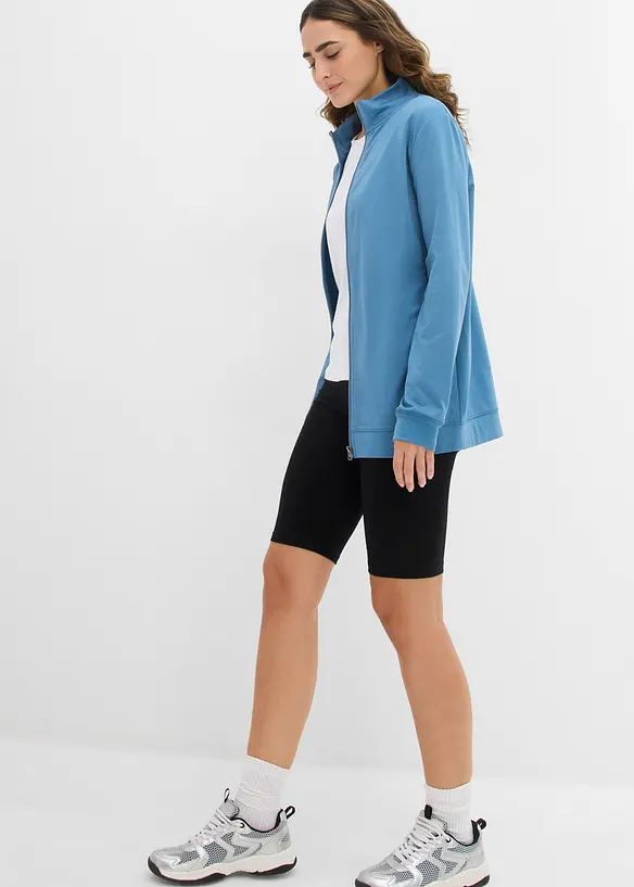 Sykkelbukse med lange ben (2-pack), bonprix