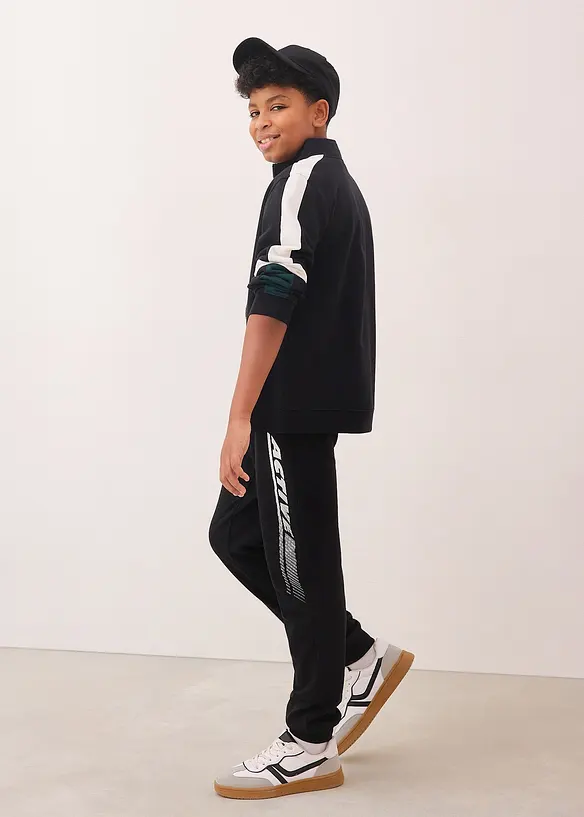 Sweatjakke i 100% &oslash;kologisk bomull, bonprix