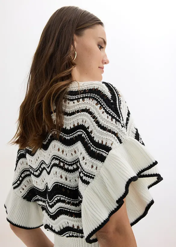 Strikket topp, bonprix