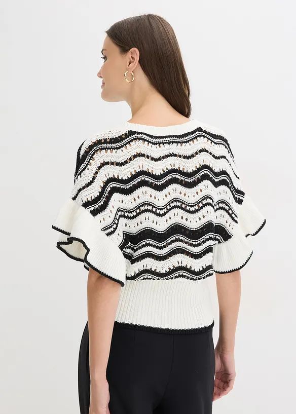 Strikket topp, bonprix