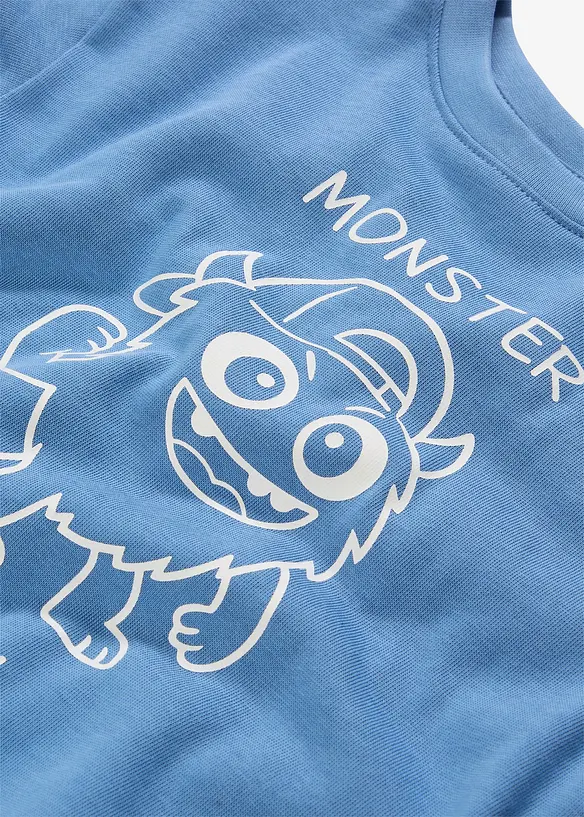 Sweatshirt i 100% &oslash;kologisk bomull, bonprix