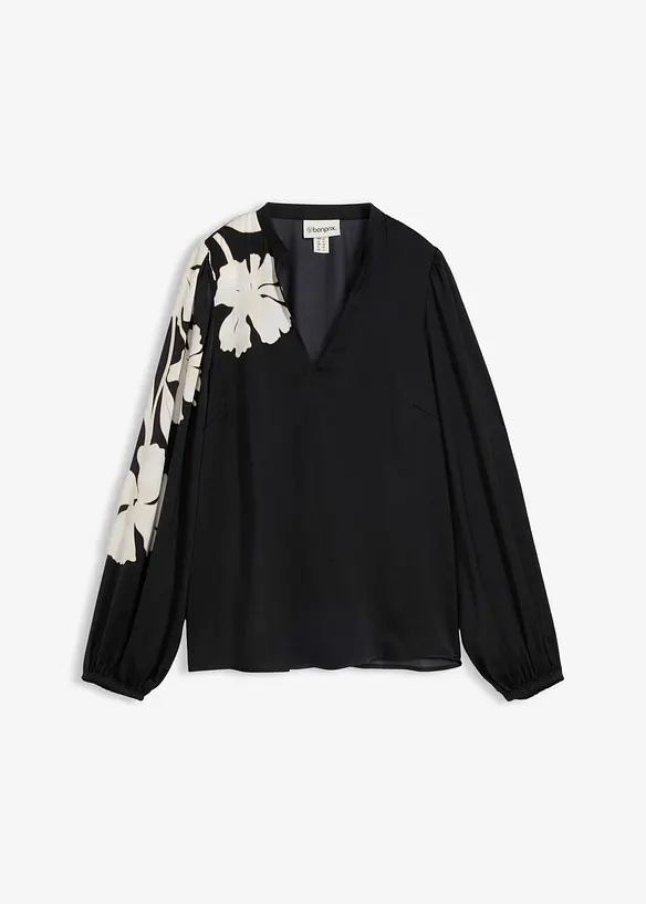 Tunika i lett sateng, bonprix