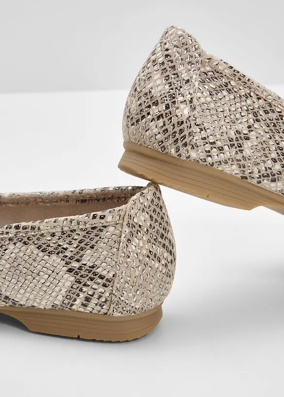 Komfortable ballerinasko i behagelig bredde fra Jana, Jana