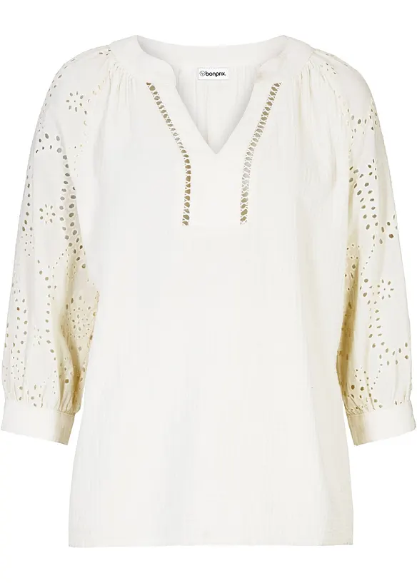 Tunika i luftig musselin, bonprix