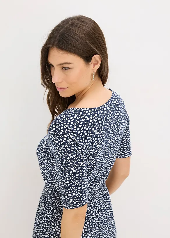 Jerseykjole i viskosemiks, bonprix