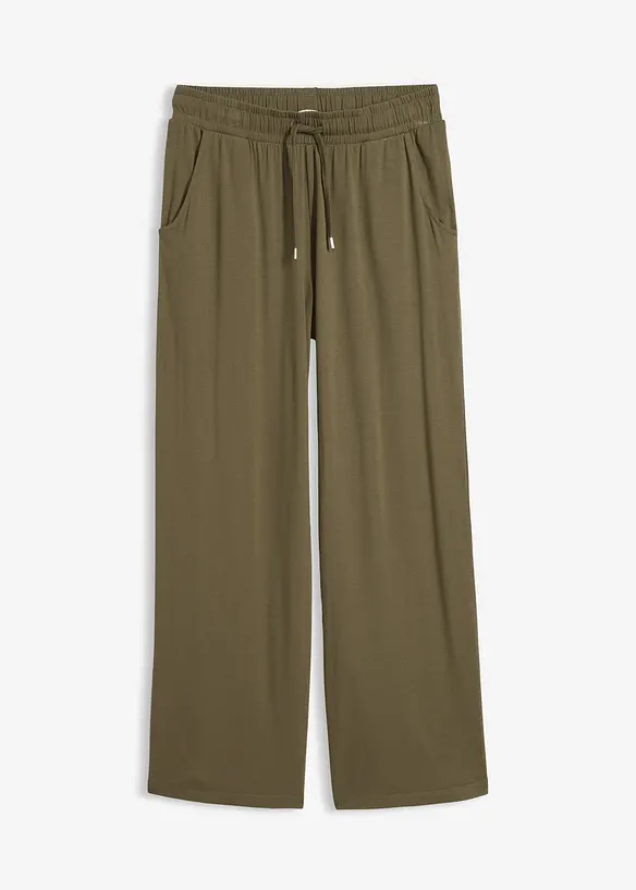 Jerseybukse i lett viskosemiks, bonprix