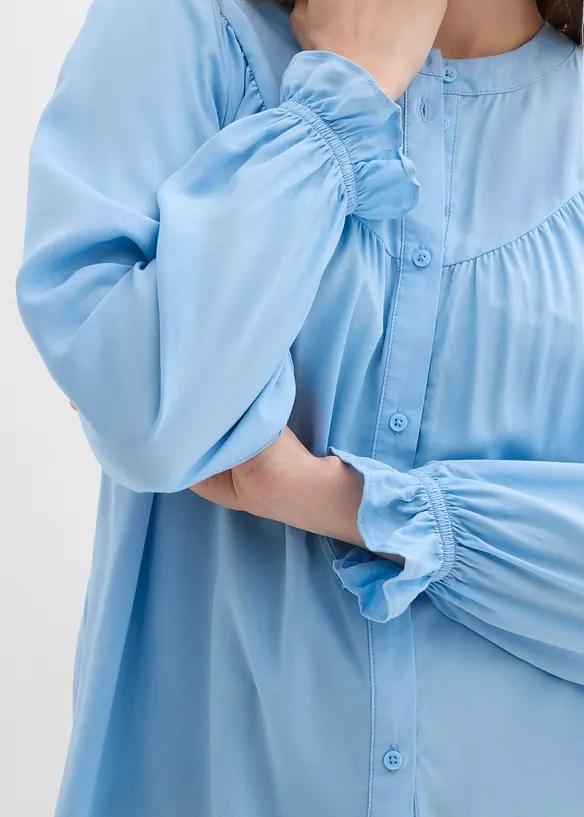 Bluse i lett viskose og romantisk stil, bonprix