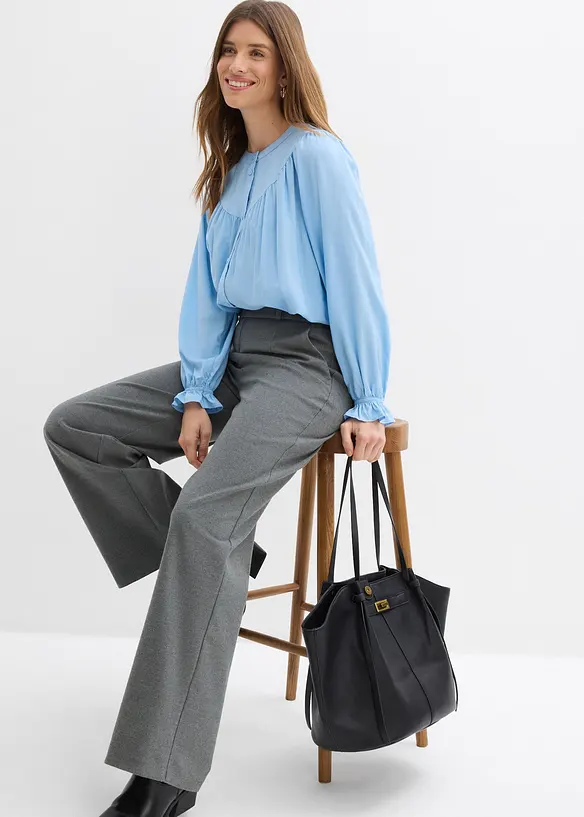 Bluse i lett viskose og romantisk stil, bonprix