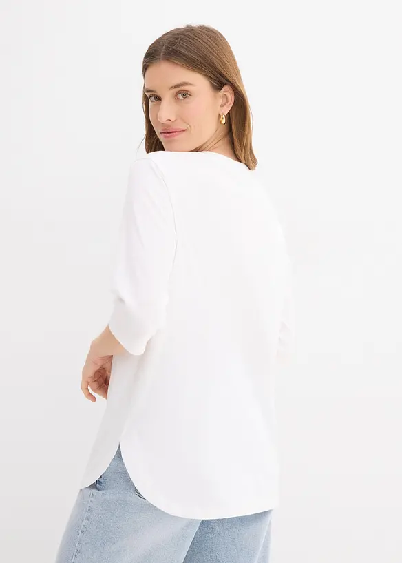 T-skjorte i 100% &oslash;kologisk bomull, bonprix