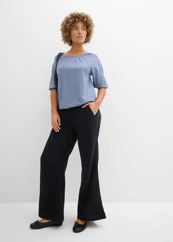 Topp i 100% &oslash;kologisk bomull, bonprix