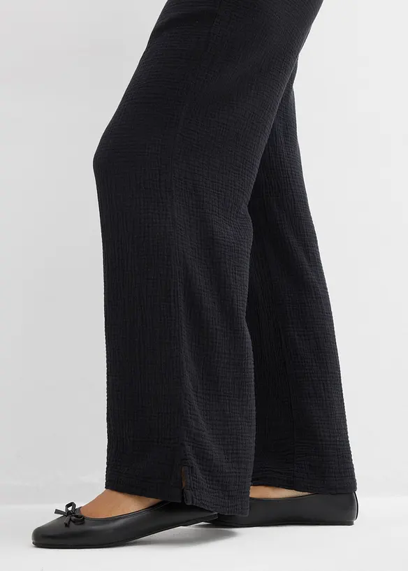 Vid bukse i musselin, bonprix