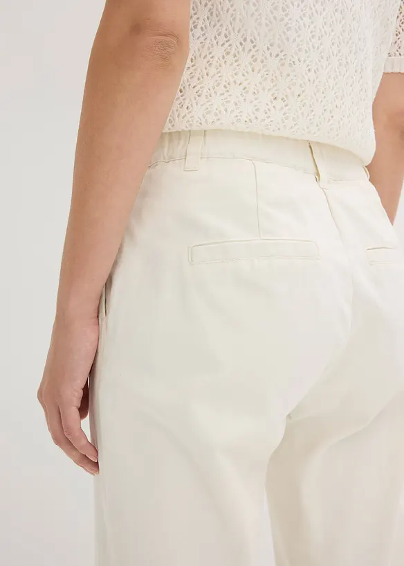 Bukse i 100% bomull, bonprix