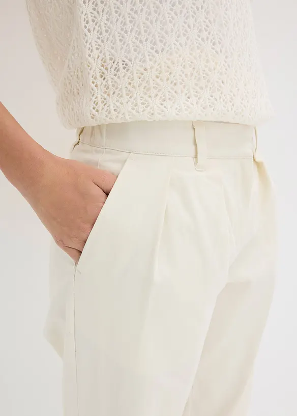 Bukse i 100% bomull, bonprix