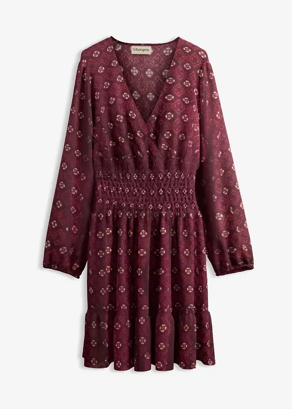 Minikjole i lett viskose, bonprix