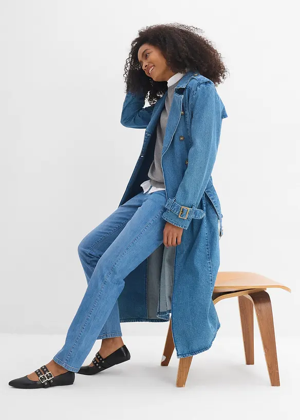 Straight-jeans Mid Waist, Stretch, bonprix