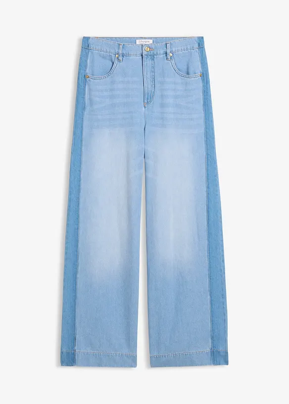 Wide Leg-jeans High Waist, bonprix