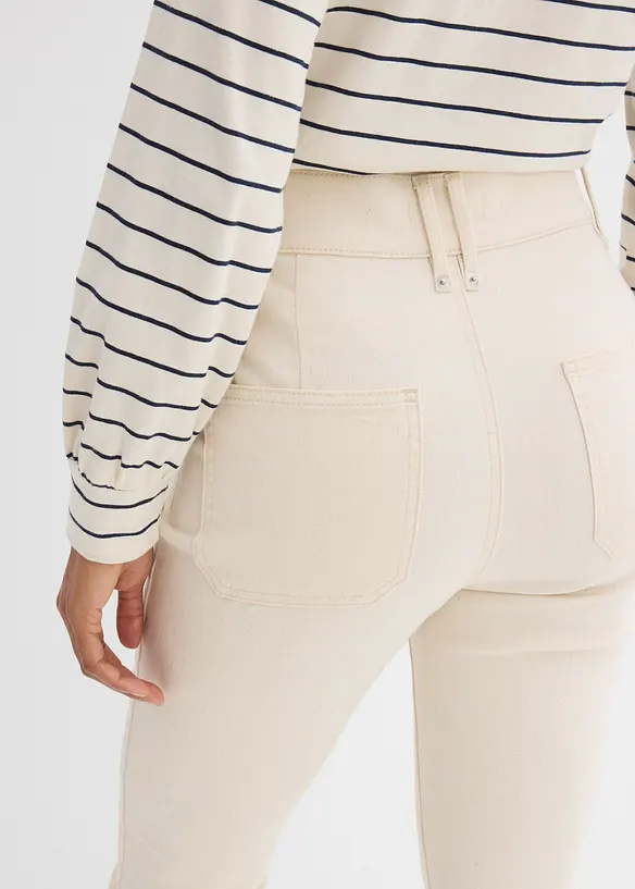 Bootcut-jeans High Waist, bonprix