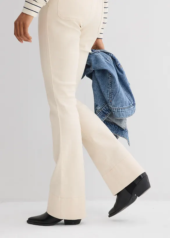 Bootcut-jeans High Waist, bonprix