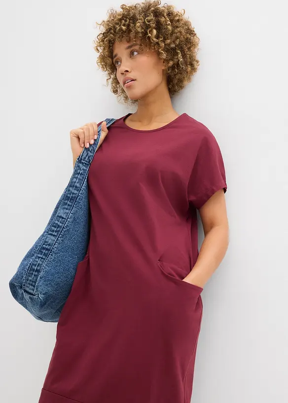 Jerseykjole med lommer, bonprix