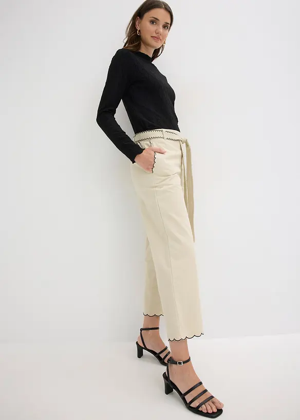 Culottes i 100% bomull, bonprix