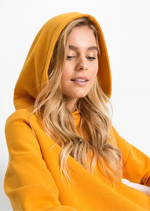 Sweatkjole i 2-i-1-stil, bonprix