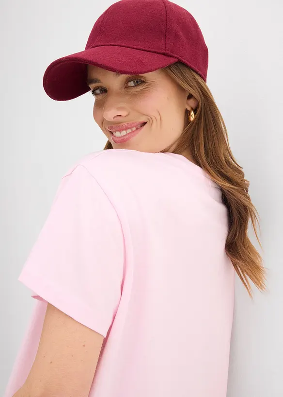 T-skjorte i 100% &oslash;kologisk bomull med trykk, bonprix