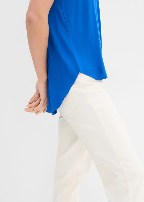 Lang topp i myk viskose, bonprix