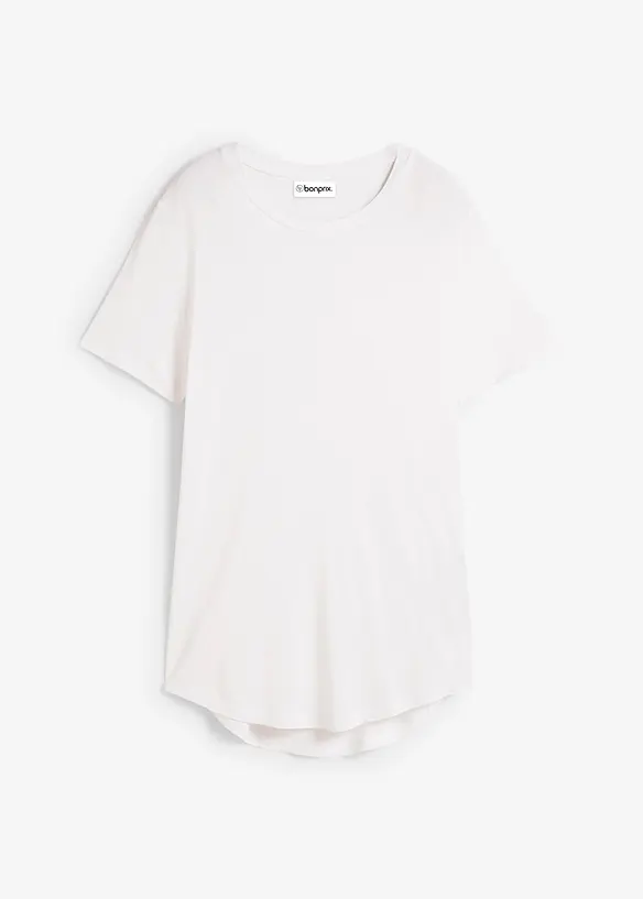 Lang topp i myk viskose, bonprix