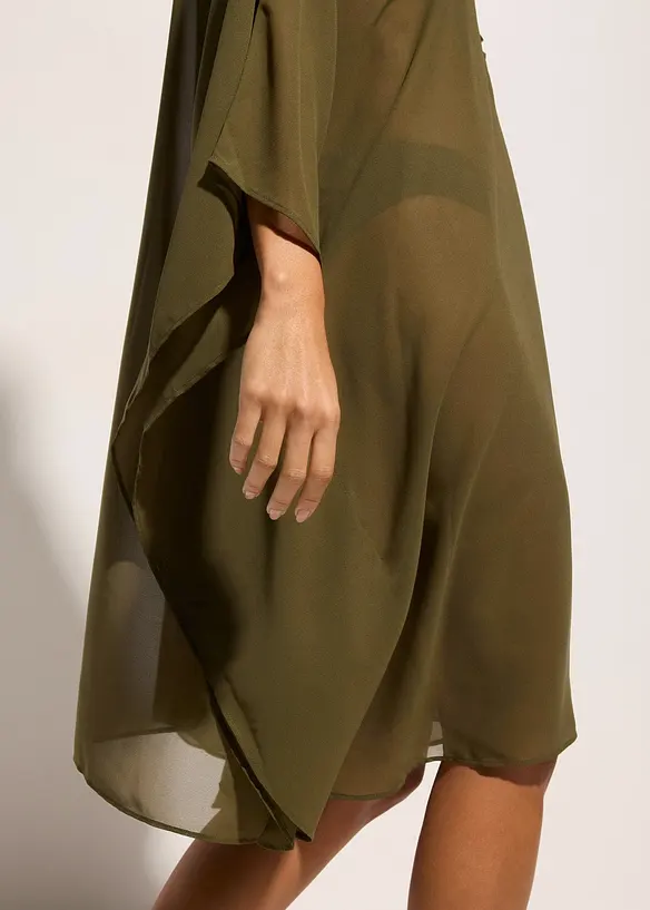 Strandtunika i lett chiffon, bonprix