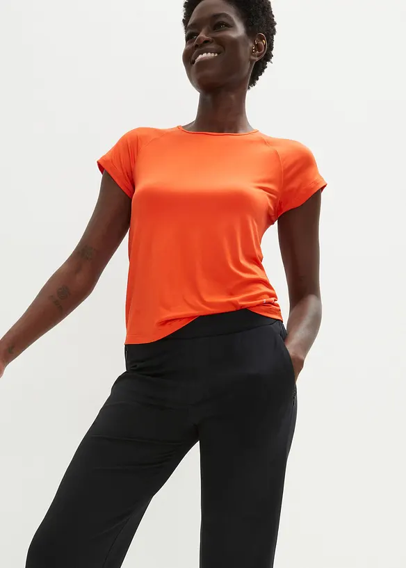 Allrounder treningsleggings med glidel&aring;slommer, bonprix