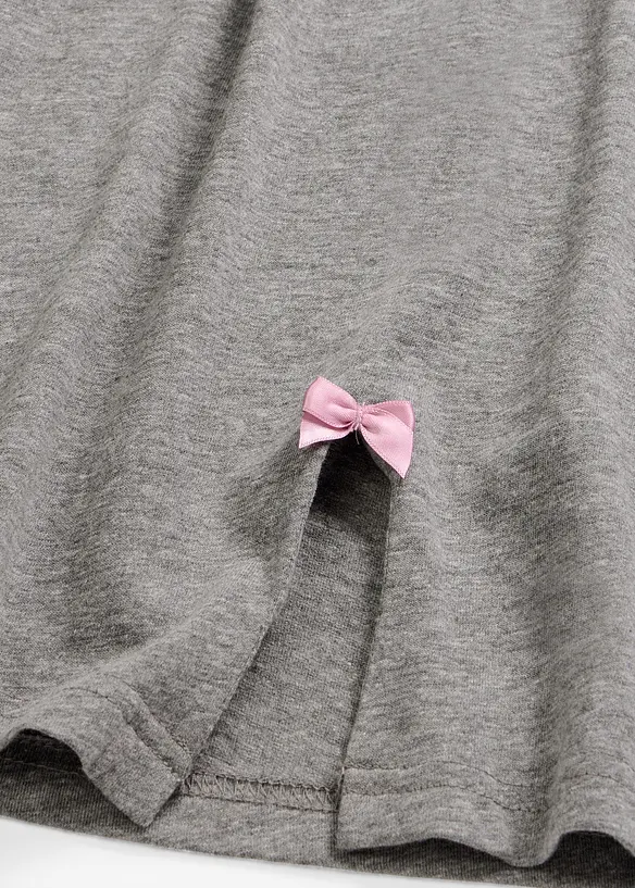 Kort nattskjorte i &oslash;kologisk bomull, bonprix