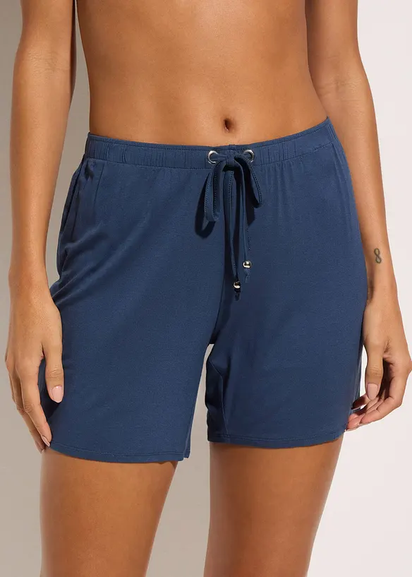 Strandshorts i lett viskosemiks, bonprix