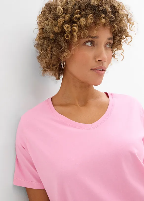 Vid T-skjorte i &oslash;kologisk bomull, bonprix