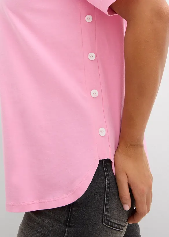 Vid T-skjorte i &oslash;kologisk bomull, bonprix