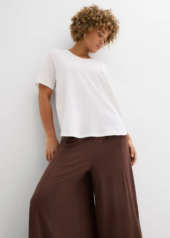Vid T-skjorte i &oslash;kologisk bomull, bonprix